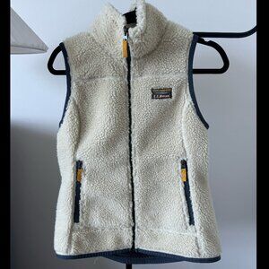 Women's LL Bean's Sherpa Fleece Vest, XS